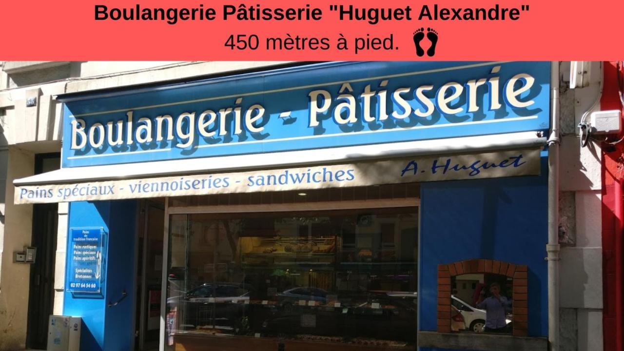 Centre Ville - Lumineux - Fibre Internet Haut Debit - Route Des Plages 洛里昂 外观 照片